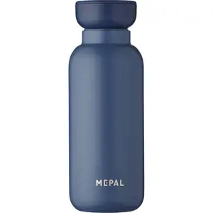 Tmavě modrá nerezová lahev 350 ml Nordic denim – Mepal