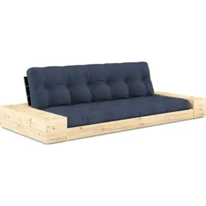 Produkt Tmavě modrá rozkládací pohovka 244 cm Base – Karup Design