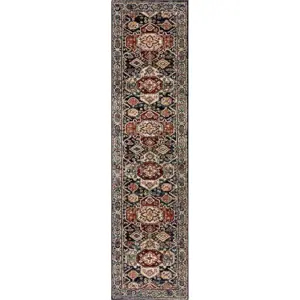 Tmavě modrý běhoun 60x230 cm Gillingham – Flair Rugs