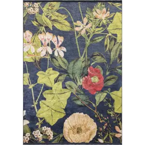 Tmavě modrý koberec 120x170 cm Passiflora – Asiatic Carpets