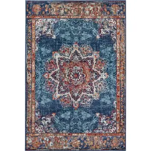 Tmavě modrý koberec 200x280 cm Orient Maderno – Hanse Home