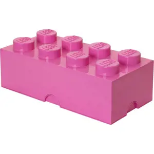 Tmavě růžový úložný box LEGO®