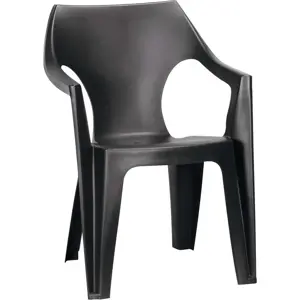 Produkt Tmavě šedá plastová zahradní židle Dante – Keter