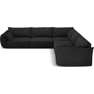 Tmavě šedá rohová pohovka (variabilní) Vanda – Mazzini Sofas