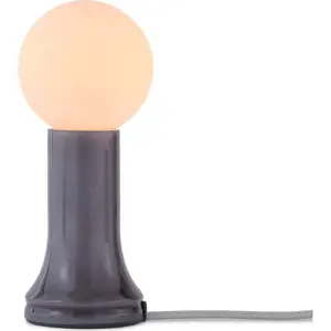 Tmavě šedá stmívatelná stolní lampa (výška 22,5 cm) Shore – tala