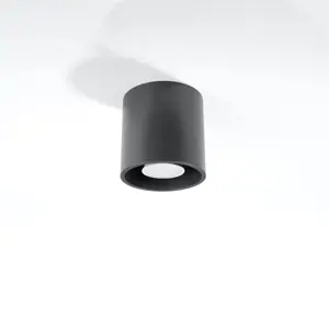Produkt Tmavě šedé bodové svítidlo ø 10 cm Roda – Nice Lamps