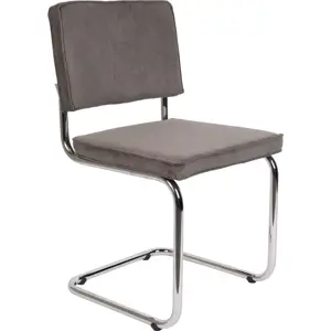 Produkt Tmavě šedé jídelní židle v sadě 2 ks Ridge Rib – Zuiver
