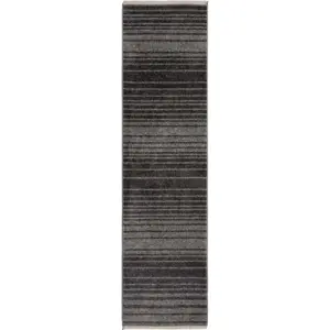 Tmavě šedý běhoun 60x230 cm Camino – Flair Rugs