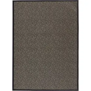 Tmavě šedý koberec z PVC 180x250 cm Geo Gold – Casa Selección