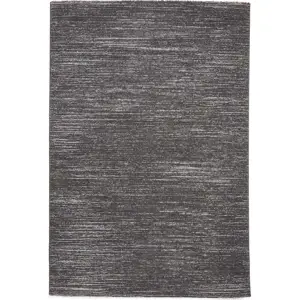 Tmavě šedý pratelný koberec z recyklovaných vláken 160x230 cm Flores – Think Rugs