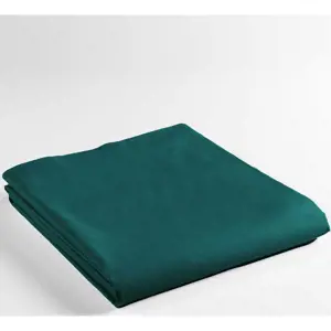Produkt Tmavě zelené bavlněné prostěradlo 180x290 cm Lina – douceur d'intérieur