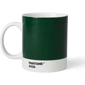 Tmavě zelený keramický hrnek 375 ml Dark Green 3435 – Pantone