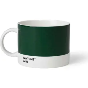 Tmavě zelený keramický hrnek 475 ml Dark Green 3435 – Pantone