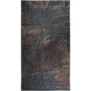 Produkt Tmavě zelený pratelný koberec 80x150 cm – Vitaus