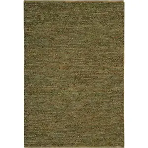 Tmavě zelený ručně tkaný jutový koberec 120x170 cm Soumak – Asiatic Carpets