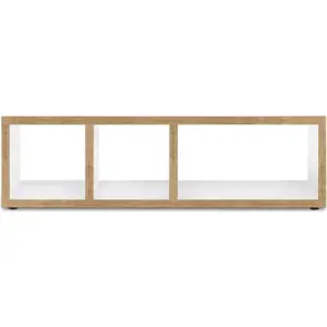 Produkt TV stolek v bílo-přírodní barvě 150x45 cm Berlin – TemaHome