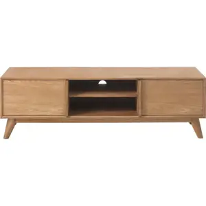 TV stolek v dekoru dubu v přírodní barvě 150x46 cm Rho – Unique Furniture