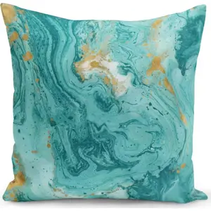 Produkt Tyrkysový dekorativní polštář Kate Louise Pretello, 43 x 43 cm
