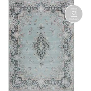 Produkt Tyrkysový pratelný koberec 120x170 cm FOLD Colby – Flair Rugs
