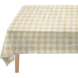 Ubrus Really Nice Things Beige Vichy, 140 x 200 cm