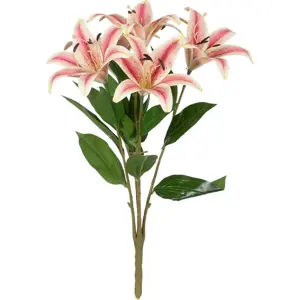 Umělá květina (výška 58 cm) Lily – Ixia