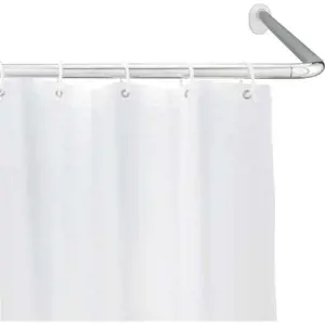 Produkt Univerzální rohová tyč na sprchový závěs Wenko Shower Curtain Rod