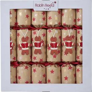 Produkt Vánoční crackery v sadě 6 ks Gingerbread - Robin Reed