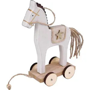 Produkt Vánoční figurka koníka na kolečkách Ego Dekor