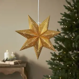 Produkt Vánoční světelná dekorace ve zlaté barvě ø 45 cm Classic - Star Trading