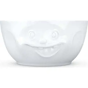 Velká bílá mísa z porcelánu 58products Out of Control