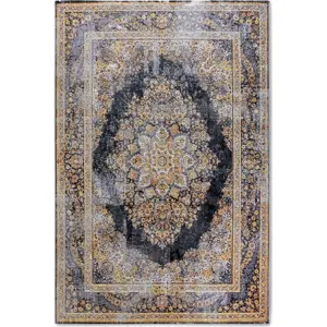 Venkovní koberec v antracitové a zlaté barvě 120x180 cm Martha – Villeroy&Boch