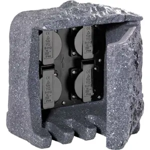 Venkovní svítidlo (výška 2 cm) Garden socket – Trio