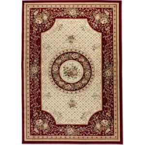 Produkt Vínovo-béžový koberec 200x280 cm Herat – Nouristan
