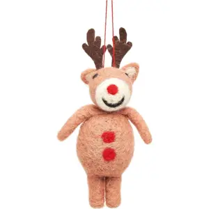 Produkt Vlněná vánoční ozdoba Rudolph – Sass & Belle