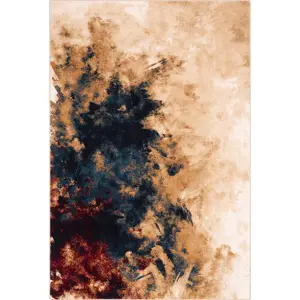 Vlněný koberec 160x240 cm Burst dark beige – Agnella