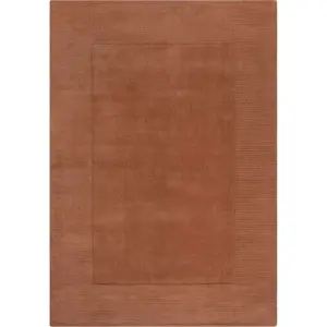 Vlněný koberec v cihlové barvě 120x170 cm – Flair Rugs