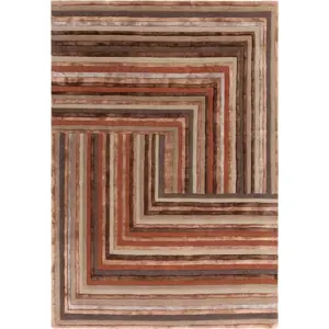 Produkt Vlněný koberec v cihlové barvě 200x300 cm Network Terracotta – Asiatic Carpets