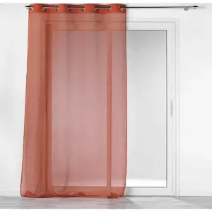 Produkt Voálová záclona v cihlové barvě 140x240 cm Casual – douceur d'intérieur