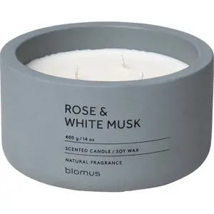 Vonná sojová svíčka doba hoření 25 h Fraga: Rose and White Musk – Blomus