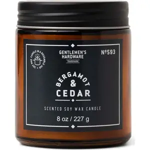 Vonná sojová svíčka doba hoření 48 h Bergamot & Cedar – Gentlemen's Hardware