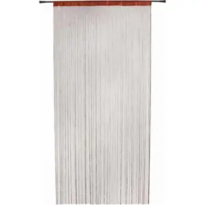 Záclona v měděné barvě 140x285 cm String – Mendola Fabrics