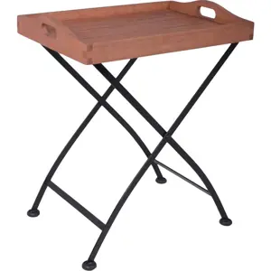 Produkt Zahradní odkládací stolek z eukalyptového dřeva 57x41 cm Wien – Garden Pleasure