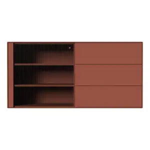 Produkt Závěsná komoda v cihlové barvě 120x59 cm Edge by Hammel – Hammel Furniture