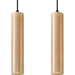 Produkt Závěsné svítidlo Nice Lamps Bakari, délka 34 cm