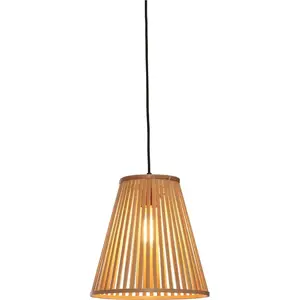Produkt Závěsné svítidlo s bambusovým stínidlem v přírodní barvě ø 30 cm Merapi – Good&Mojo
