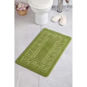 Produkt Zelená koupelnová předložka 50x70 cm Ethnic – Foutastic