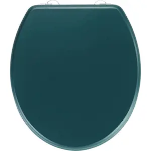 Zelené záchodové prkénko Wenko Prima, 38 x 41 cm