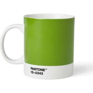 Zelený keramický hrnek 375 ml Green 15-0343 – Pantone