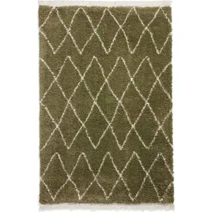 Zelený koberec 120x170 cm Boho – Think Rugs