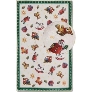 Zelený koberec s vánočním motivem 50x80 cm Green Christmas – Villeroy&Boch